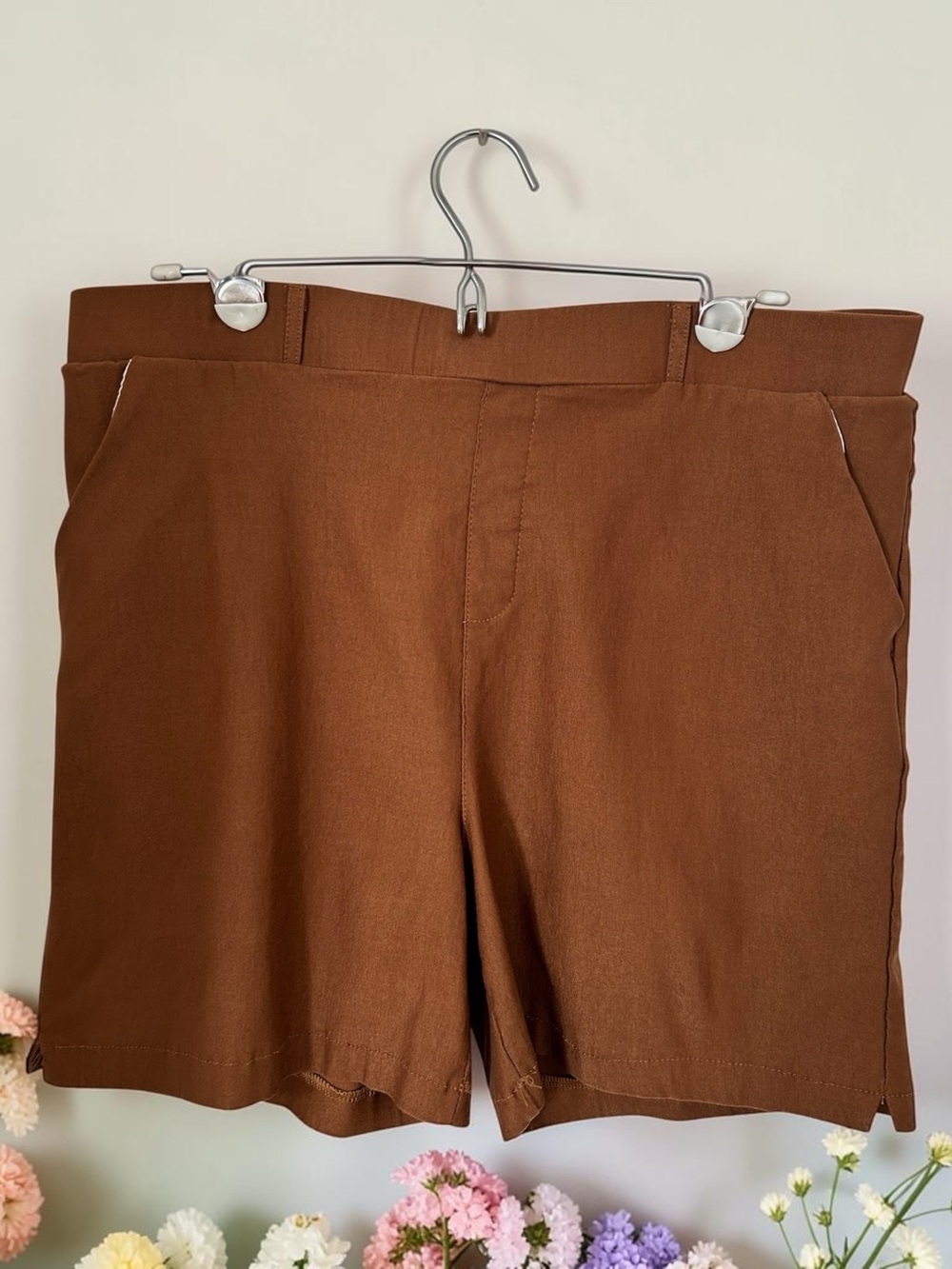 Women’s Stretch Shorts brown XL